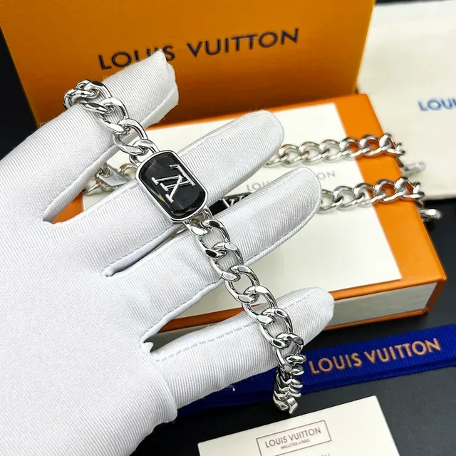 Louis Vuitton LV Shades Tiger's Eye Monogram Bracelet 6