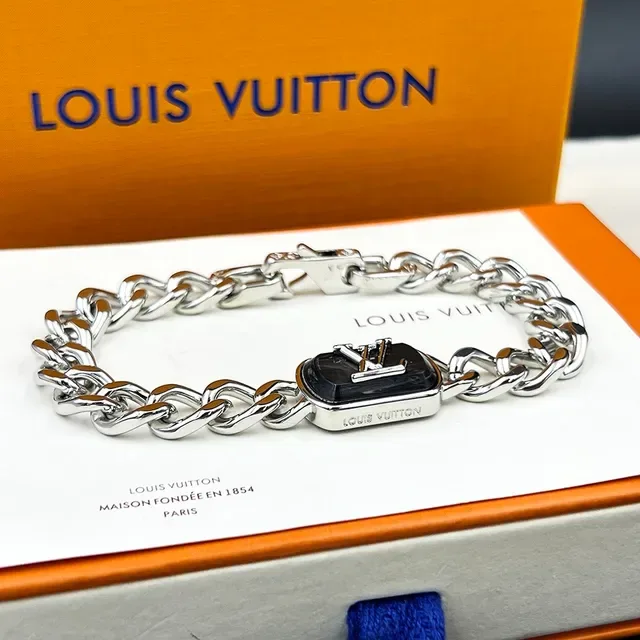 Louis Vuitton LV Shades Tiger's Eye Monogram Bracelet 7