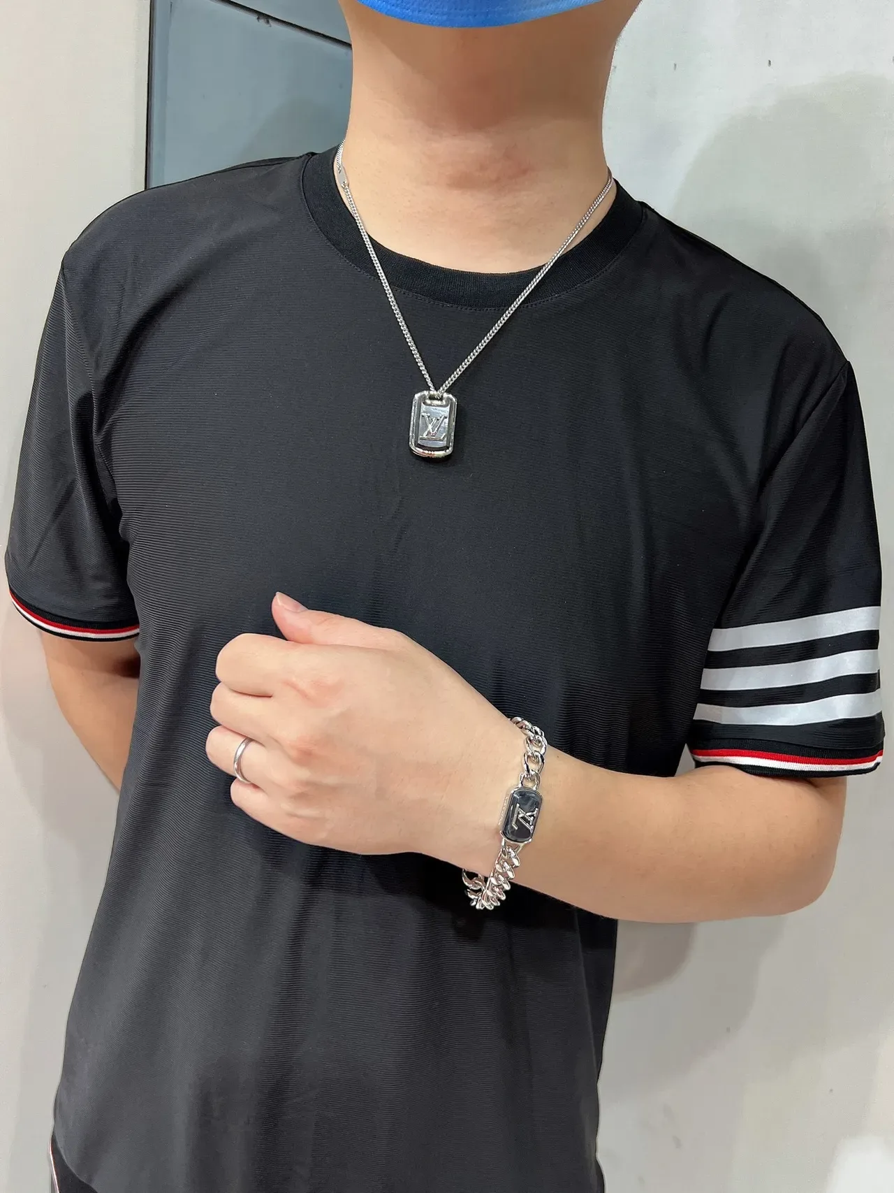 Louis Vuitton LV Shades Tiger's Eye Monogram Bracelet 8
