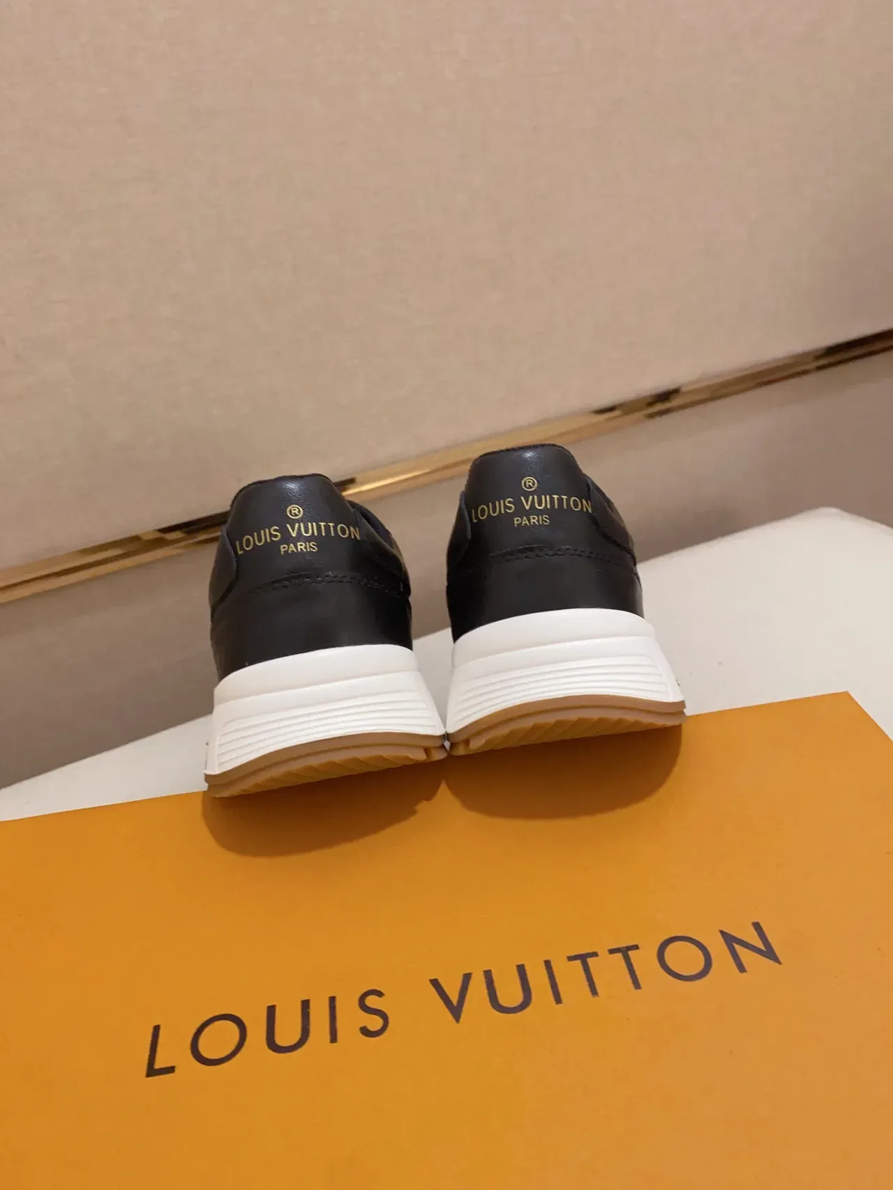 Louis Vuitton LV Trainer Black White Checkerboard-Embossed Leather Low-Top Lifestyle Sneakers 3