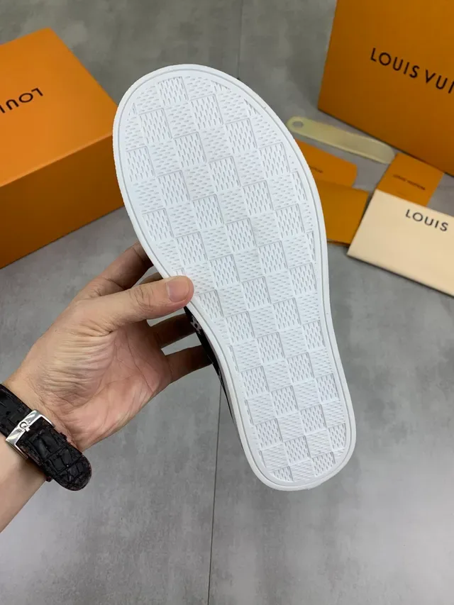 Louis Vuitton Monogram Canvas Low-Top Skateboard Shoes 2