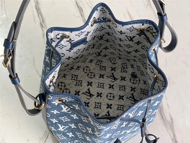 Louis Vuitton Monogram Denim Bucket Bag 2
