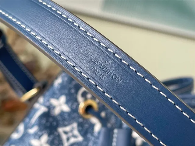 Louis Vuitton Monogram Denim Bucket Bag 4