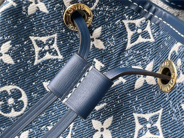 Louis Vuitton Monogram Denim Bucket Bag 5