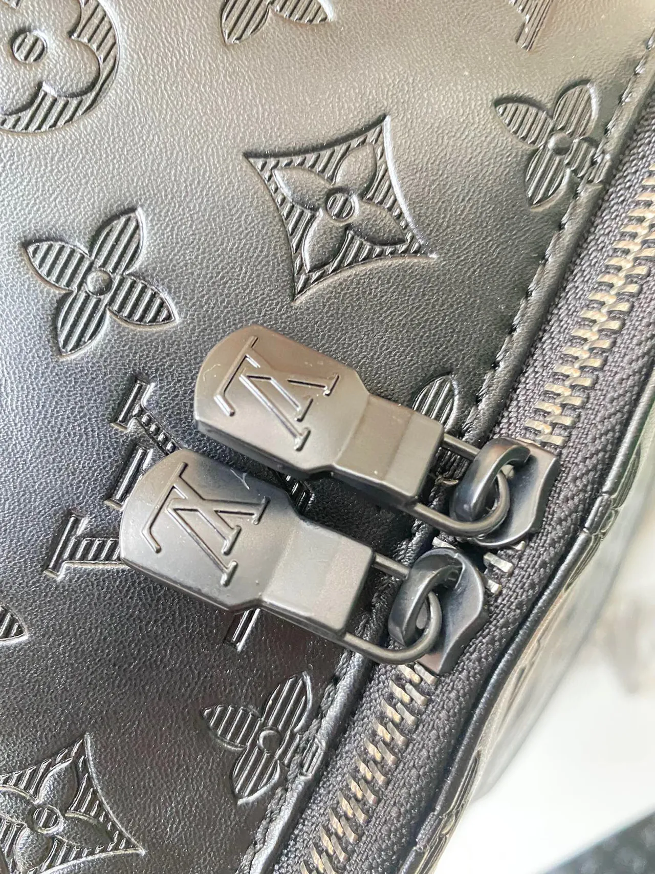Louis Vuitton Monogram Leather Black Casual Backpack 5