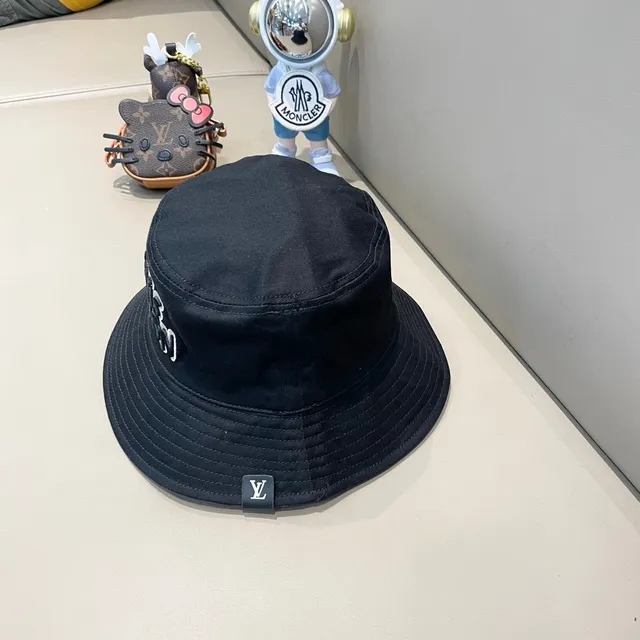 Louis Vuitton Monogram Multicolore Black Bucket Hat 3
