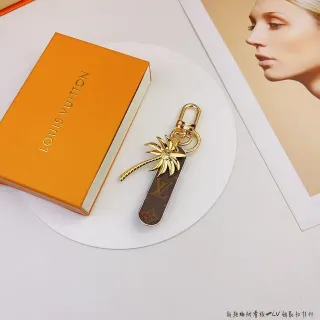 Louis Vuitton Palm Tree Brown Gold Monogram Canvas Charm Phone Case