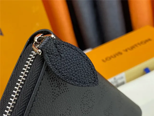 Louis Vuitton Perforated Monogram Beige Long Wallet 6