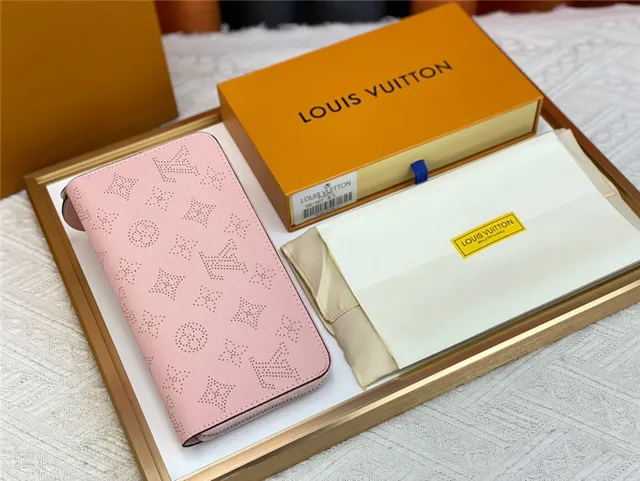 Louis Vuitton Perforated Monogram Beige Long Wallet 11