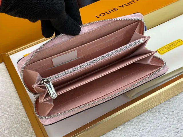 Louis Vuitton Perforated Monogram Beige Long Wallet 12