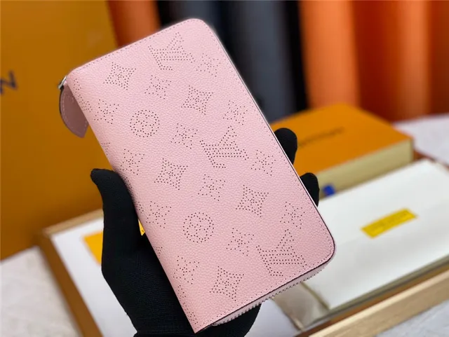 Louis Vuitton Perforated Monogram Beige Long Wallet 19