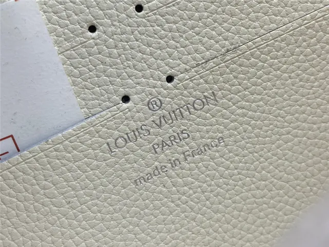 Louis Vuitton Perforated Monogram Beige Long Wallet 22