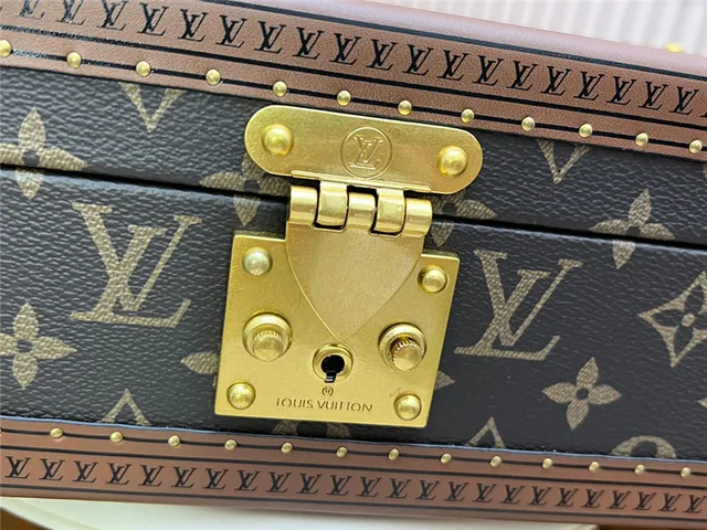 Louis Vuitton Petite Malle Damier Graphite Trunk Suitcase 6