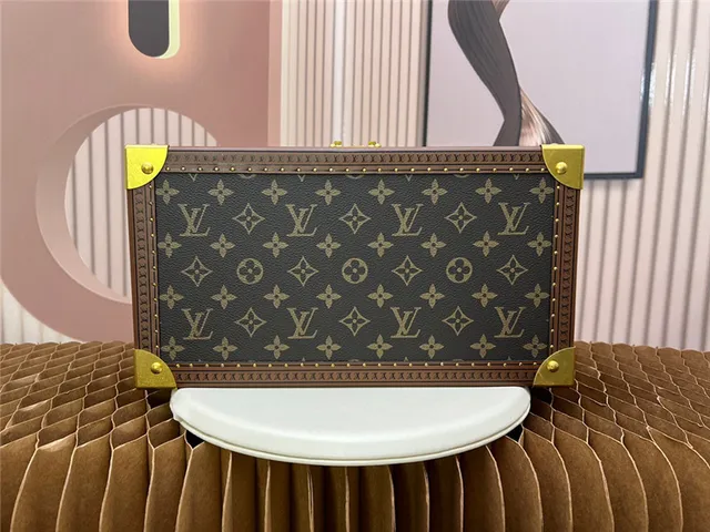 Louis Vuitton Petite Malle Damier Graphite Trunk Suitcase 7
