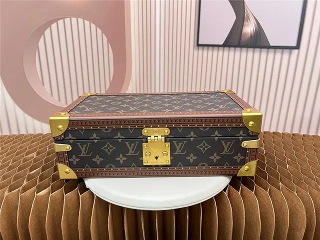 Louis Vuitton Petite Malle Damier Graphite Trunk Suitcase 10