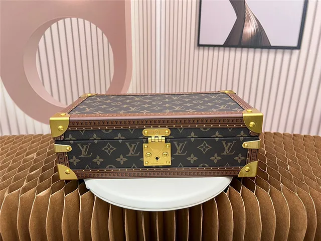 Louis Vuitton Petite Malle Damier Graphite Trunk Suitcase 19