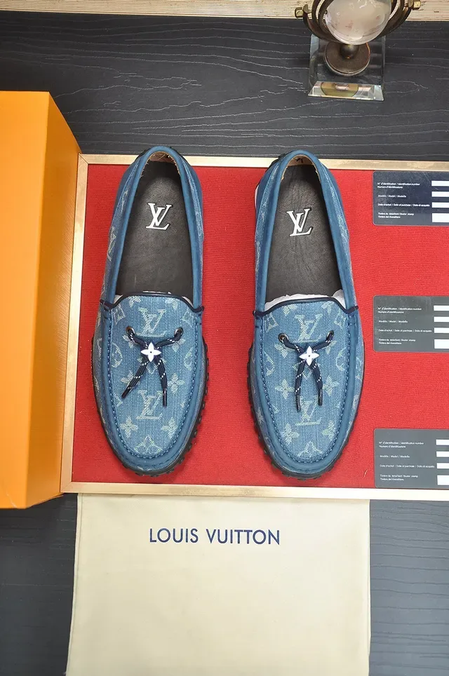 Louis Vuitton Run Away Denim-Blue Monogram Loafer 2