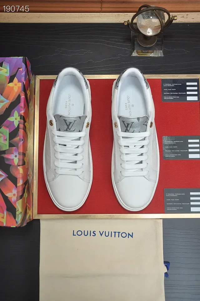 Louis Vuitton Run Away White Embossed Monogram Lifestyle Sneakers 8