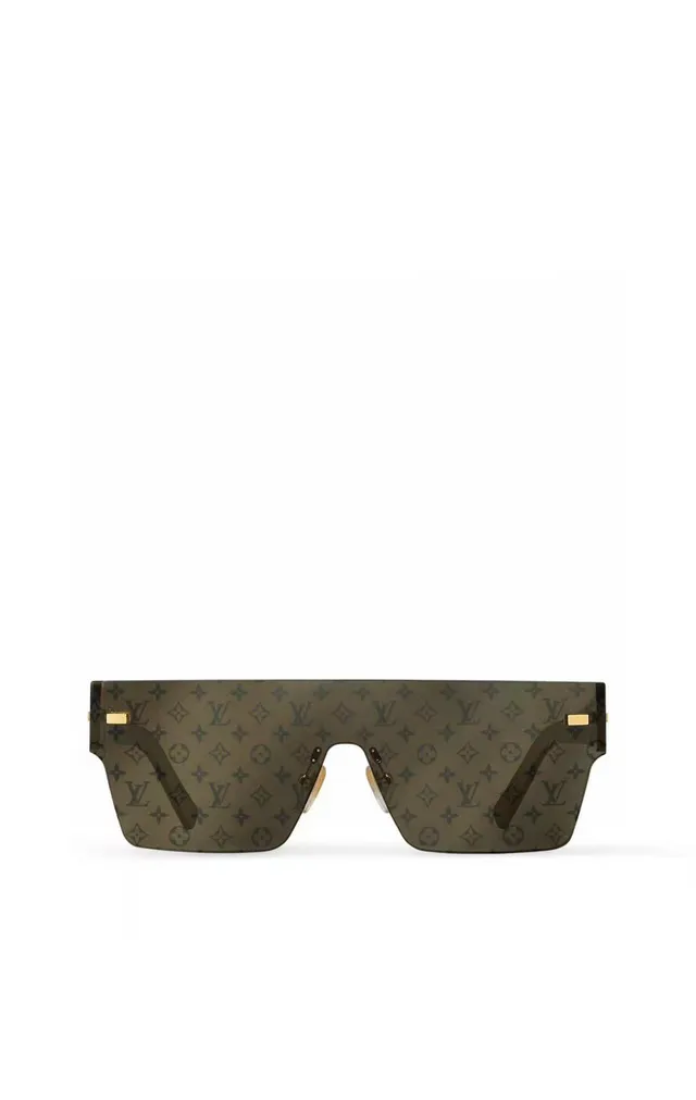 Louis Vuitton Shield Monogram Olive Green Sunglasses 8