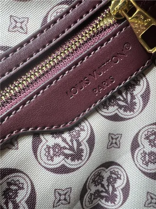 Louis Vuitton Speedy Boston Marron Bourgogne Monogram Canvas Leather Trim Boston Bag 2