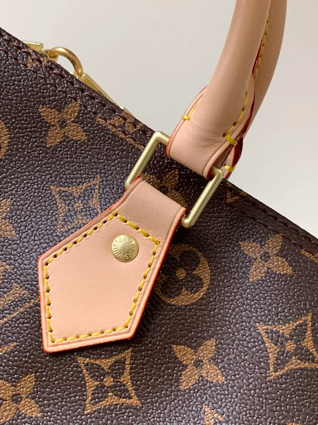 Louis Vuitton Speedy Monogram Canvas Brown and Tan Boston Bag 4