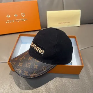 Louis Vuitton x Supreme Monogram Canvas Baseball Cap