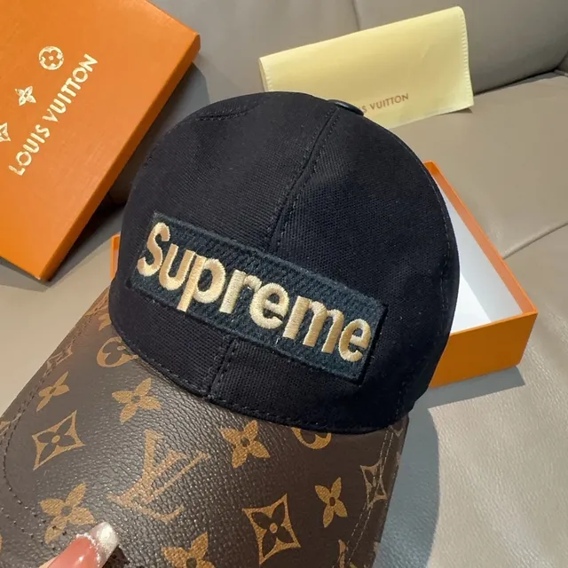 Louis Vuitton x Supreme Monogram Canvas Baseball Cap 6