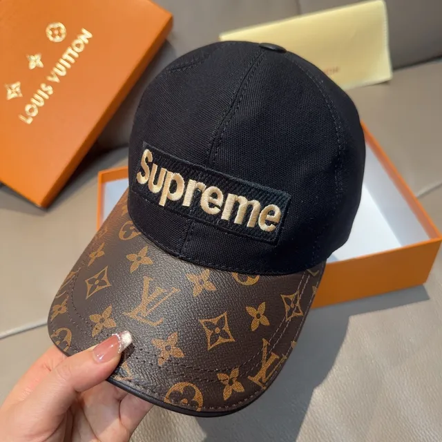 Louis Vuitton x Supreme Monogram Canvas Baseball Cap 7