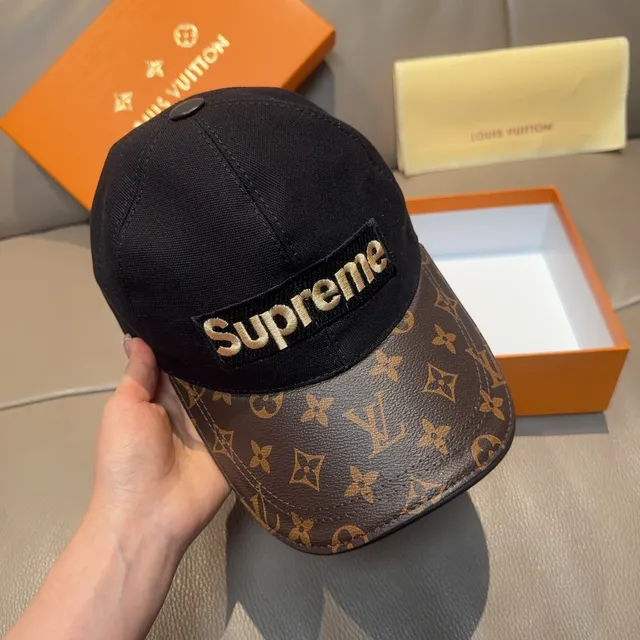 Louis Vuitton x Supreme Monogram Canvas Baseball Cap 8