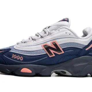New Balance 1000 Navy and Pink حذاء رياضي كاجوال