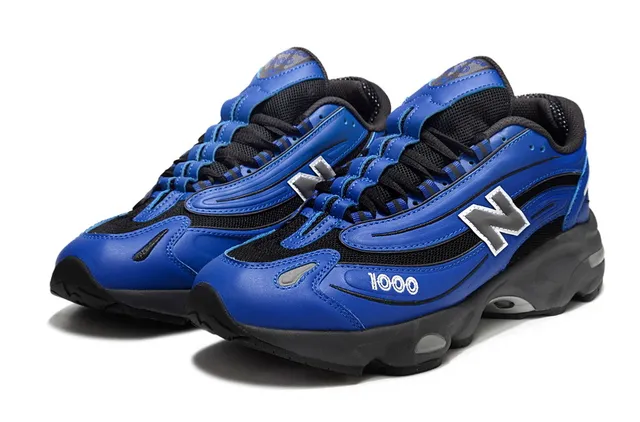 نيو بالانس 1000 Royal Blue Black حذاء رياضي سميك 2