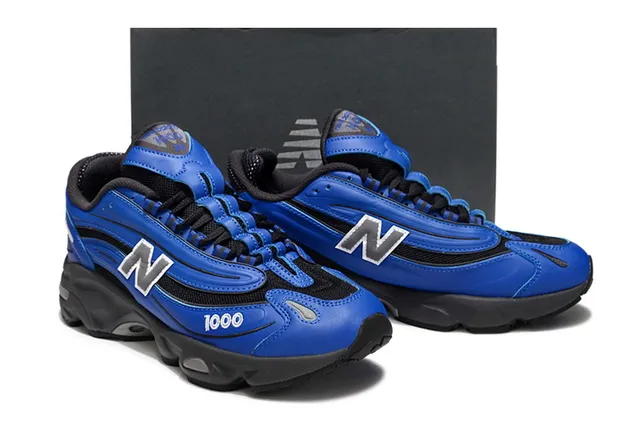 نيو بالانس 1000 Royal Blue Black حذاء رياضي سميك 5