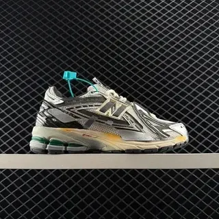 New Balance 1906R رمادي أسود كريمي أخضر نمط الحياة حذاء رياضي