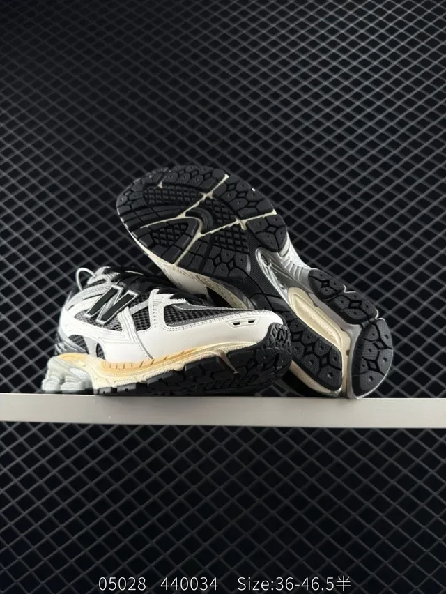 New Balance 1906V White Black Tan Lifestyle Sneakers 3