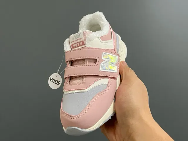 New Balance 327 Noir Blanc Velcro sangle fermeture moelleux doublé col lifestyle baskets 14