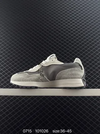 New Balance 327 Gris Suède et Synthétique Sneakers Lifestyle 2