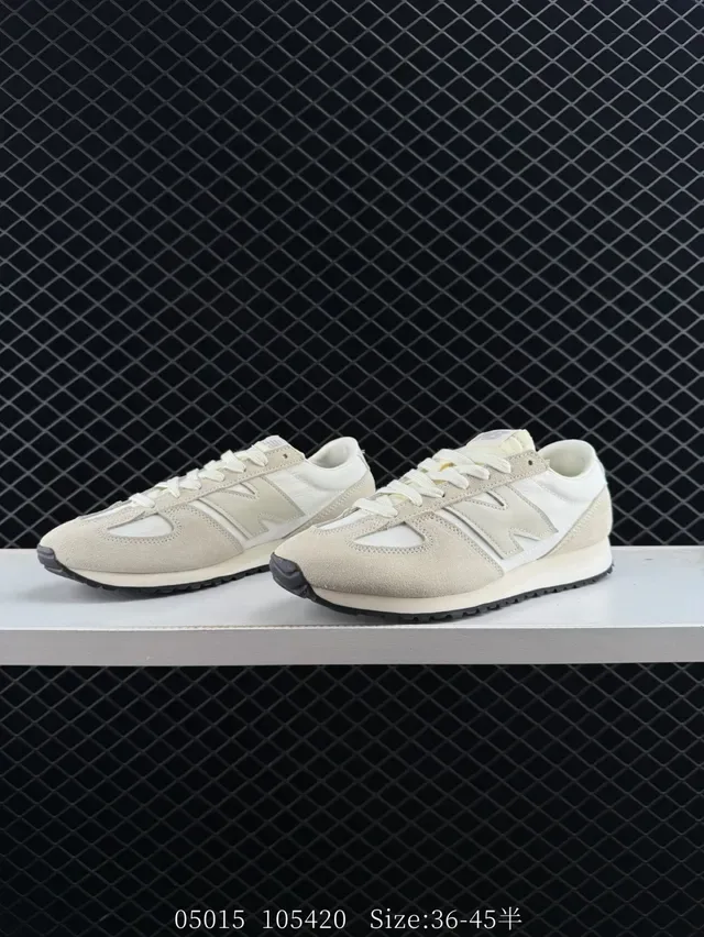 New Balance 471 beige ante de varias capas estilo de vida retrô zapatillas 4