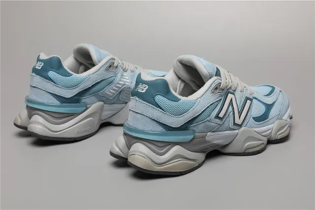 New Balance 9060 Tênis Lifestyle Azul Claro Turquesa 3
