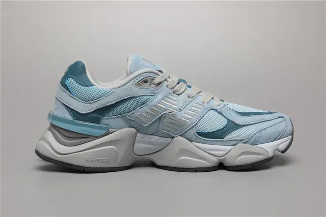 New Balance 9060 Tênis Lifestyle Azul Claro Turquesa 8