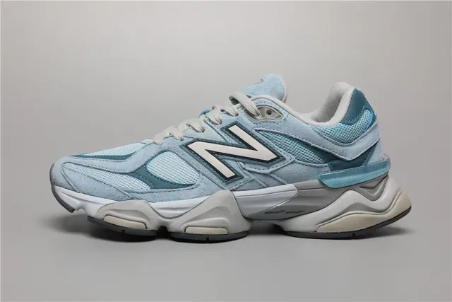 New Balance 9060 Tênis Lifestyle Azul Claro Turquesa 9