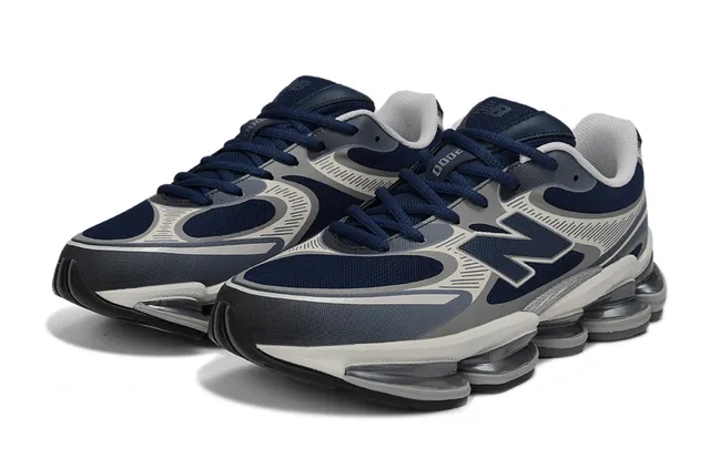 New Balance 9060 Chaussures de course Navy et Gris 3