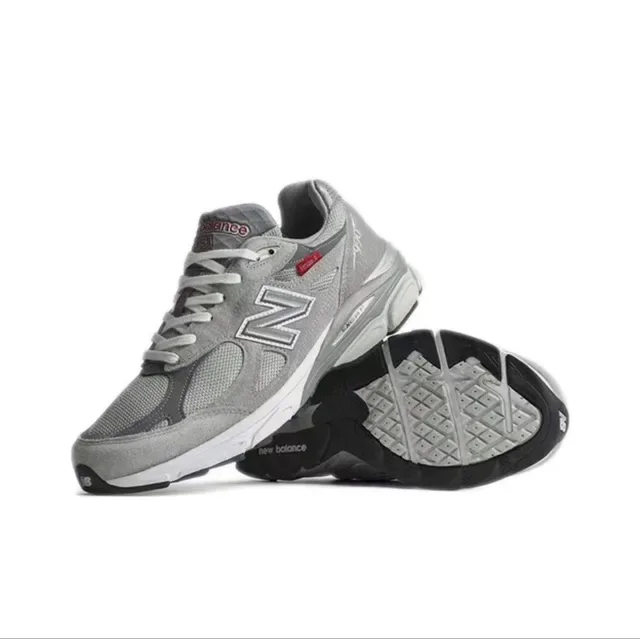 New Balance 990 Version 3 Gray Lifestyle Sneakers 2