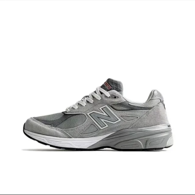 New Balance 990 Version 3 Gray Lifestyle Sneakers 4