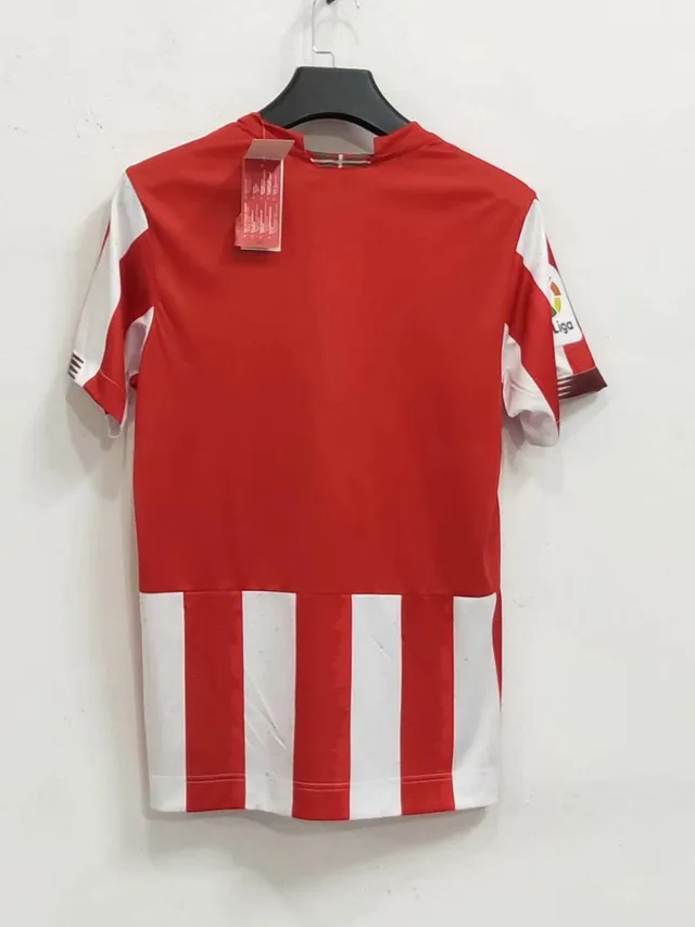 New Balance Athletic Club Bilbao Maillot Rayé Rouge et Blanc 3