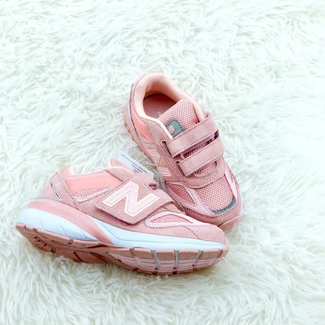 New Balance Tênis Lifestyle Rosa Cinza Low-Top Fechamento com Cinta Hook-and-Loop 4