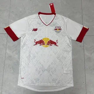 New Balance RB Leipzig White Red Trim Soccer Jersey