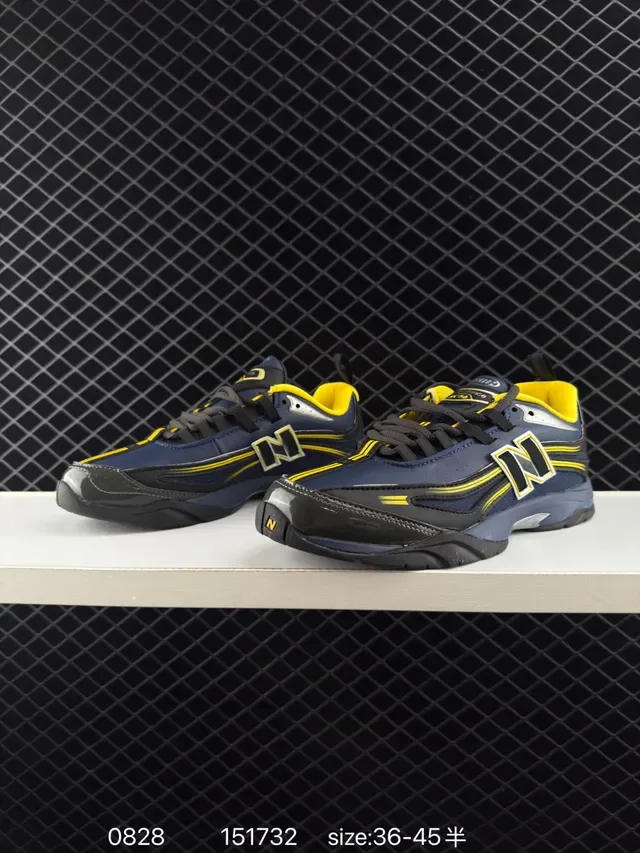 New Balance RC56 بحري وأصفر حذاء رياضي أسلوب حياة low-top 2