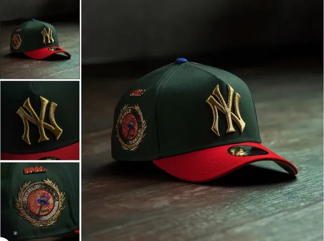 New Era 9FORTY Navy and Blue Gold Yankees 2000 World Series Baseball Cap 13