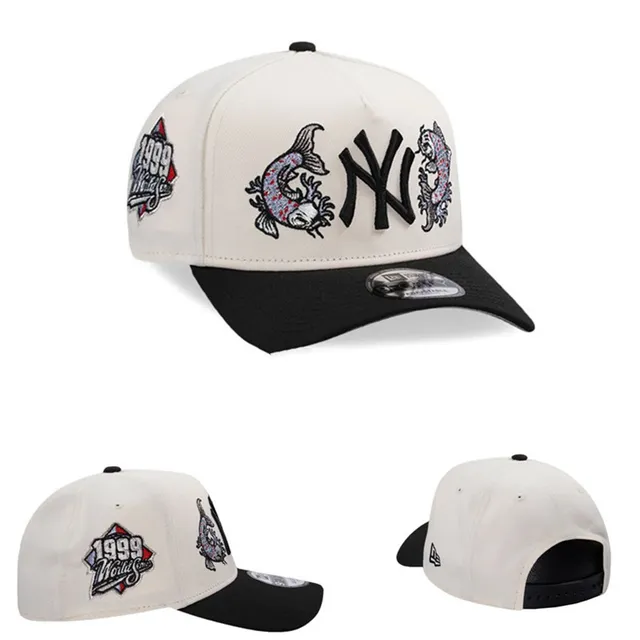 New Era 9FORTY Navy and Blue Gold Yankees 2000 World Series Baseball Cap 16