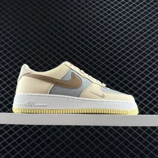 Nike Air Force 1 भूरा धूसर भूरा लाइफस्टाइल स्नीकर्स
